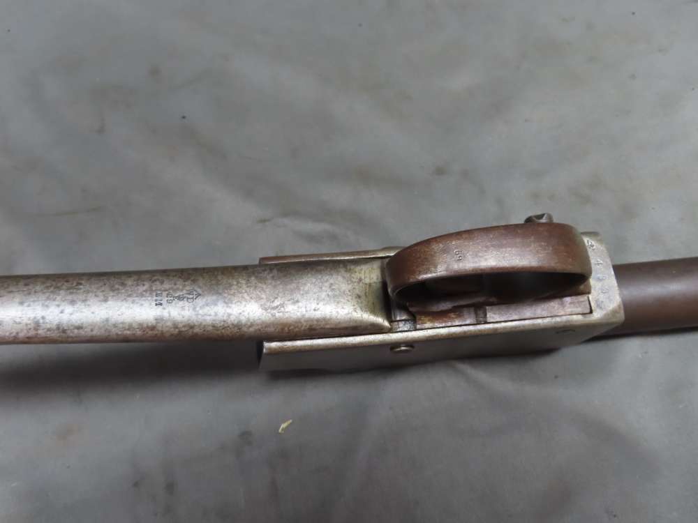 ANTIQUE BRITISH MK VI MARTINI HENRY BARRELED ACTION IN .577/.450 CALIBER-img-4
