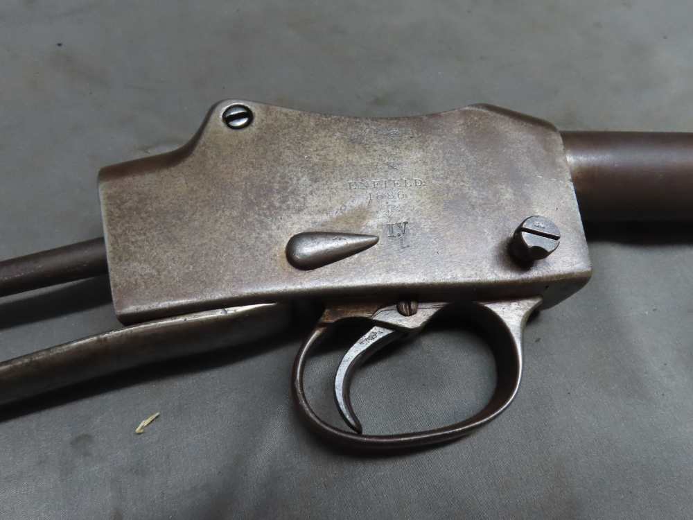 ANTIQUE BRITISH MK VI MARTINI HENRY BARRELED ACTION IN .577/.450 CALIBER-img-3