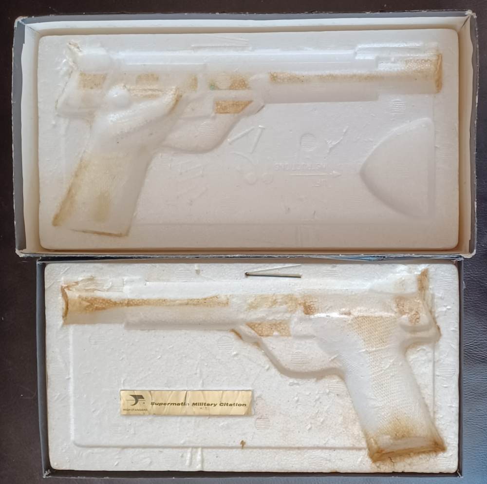 Hi-Standard Supermatic Military Citation Pistol Box-img-1