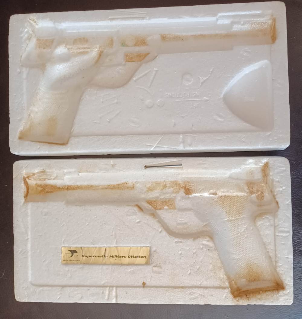 Hi-Standard Supermatic Military Citation Pistol Box-img-4