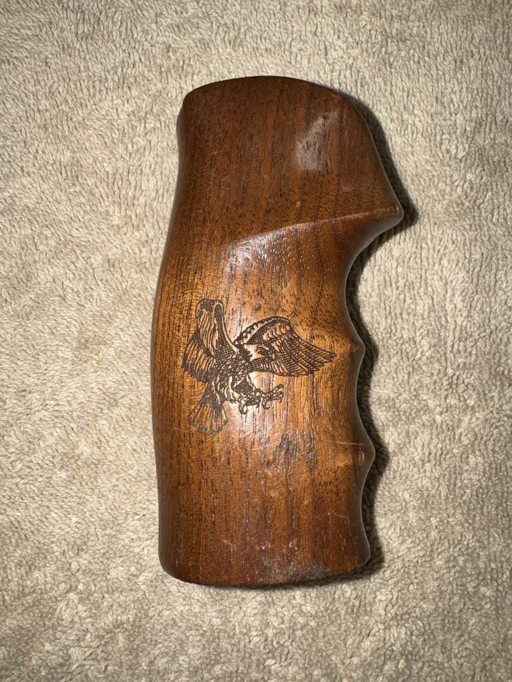 Custom Herretts Wood Target Grip Laser Engraved Eagle T/C Contender G1-img-0