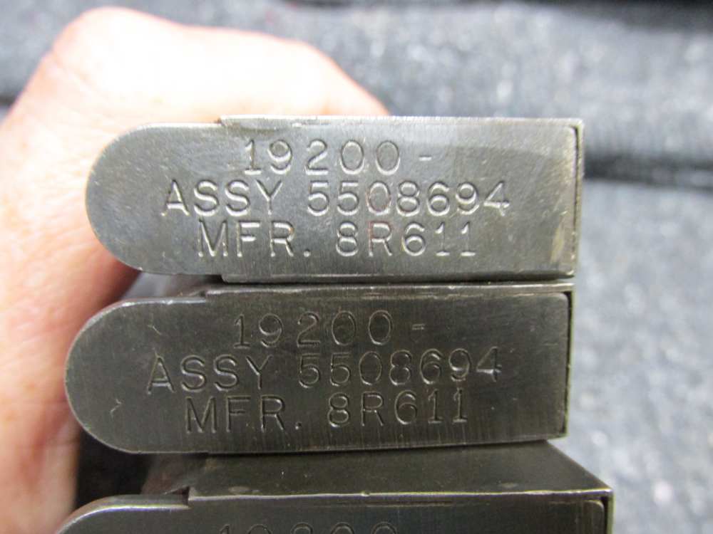 5 ORIGINAL USGI COLT MODEL 1911, .45 acp CALIBER PISTOL MAGAZINES-img-6