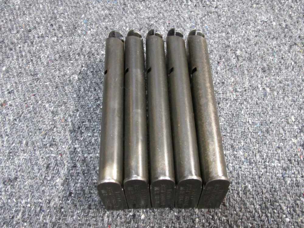 5 ORIGINAL USGI COLT MODEL 1911, .45 acp CALIBER PISTOL MAGAZINES-img-1