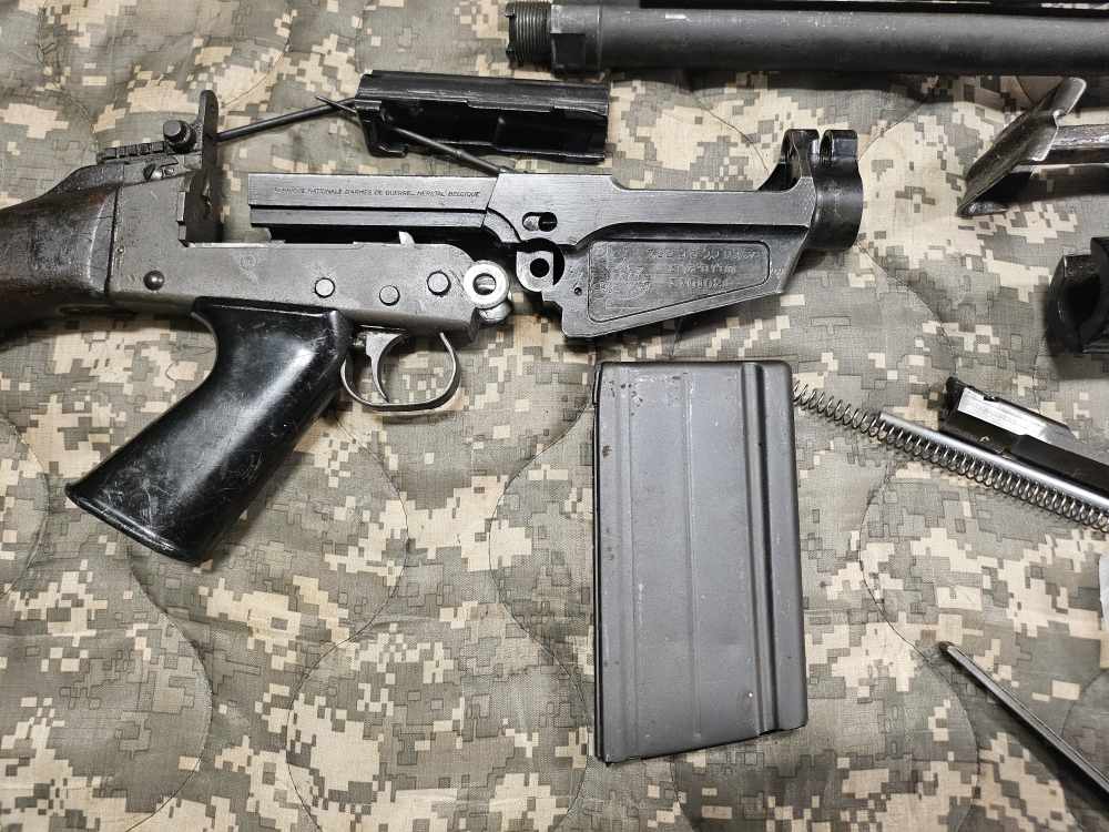 Israeli FN/FAL Parts Kit w/ Saw Cut Receiver! FN FAL Kit-img-2