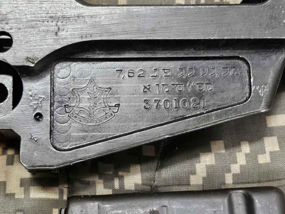 Israeli FN/FAL Parts Kit w/ Saw Cut Receiver! FN FAL Kit-img-3
