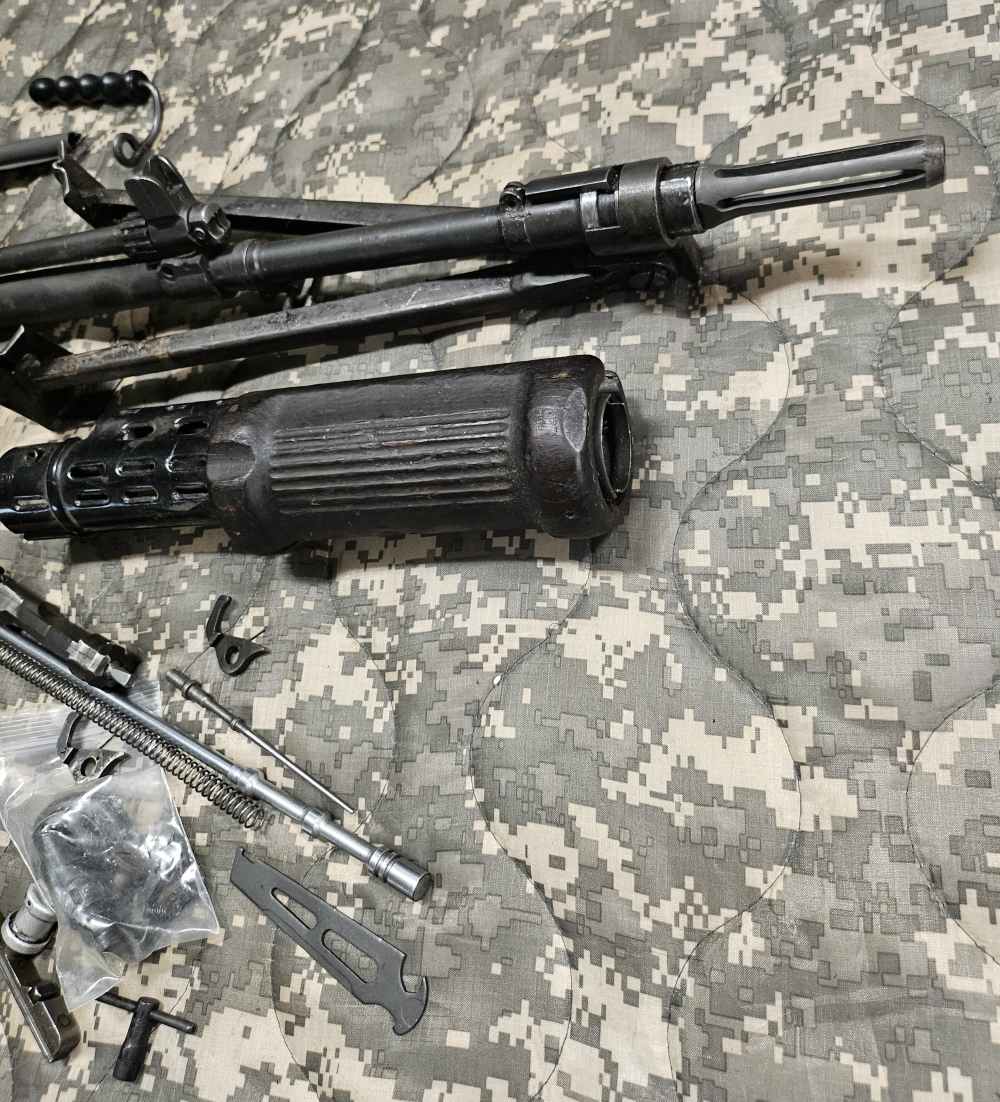 Israeli FN/FAL Parts Kit w/ Saw Cut Receiver! FN FAL Kit-img-4