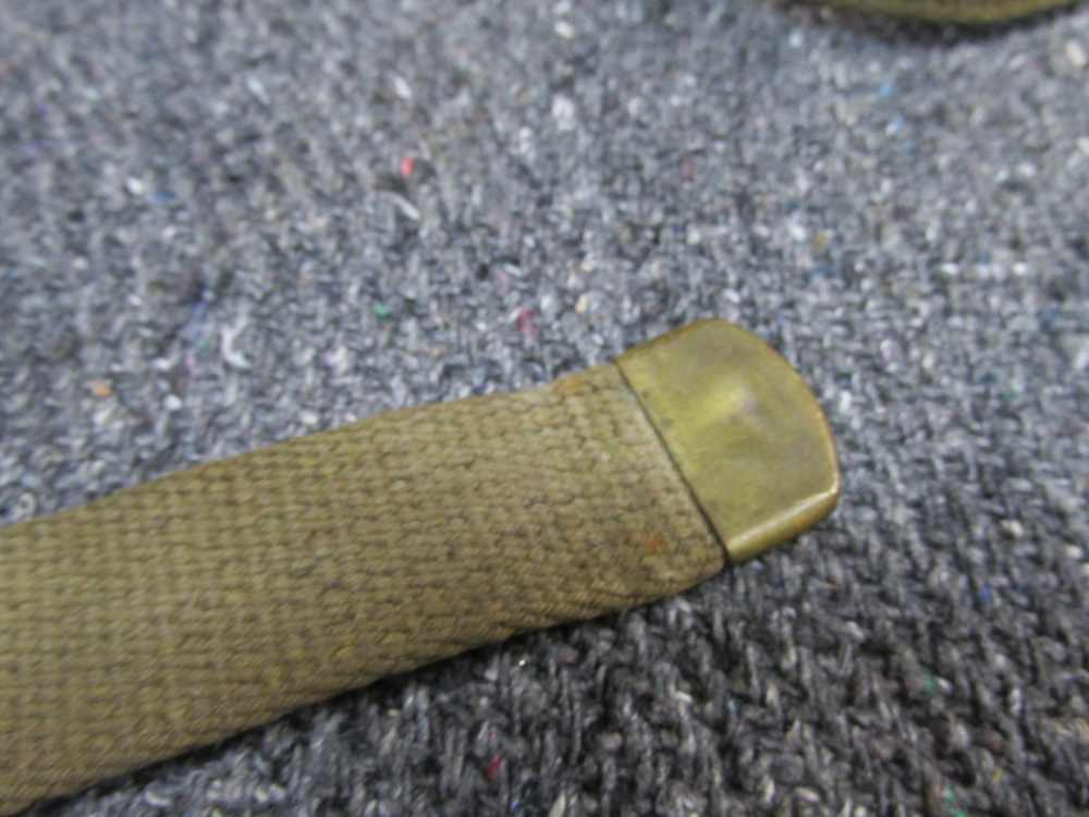 POST WWII USGI M1 CARBINE SLING WITH OILER-ORIGINAL-COMPLETE-FULL LENGTH-img-2