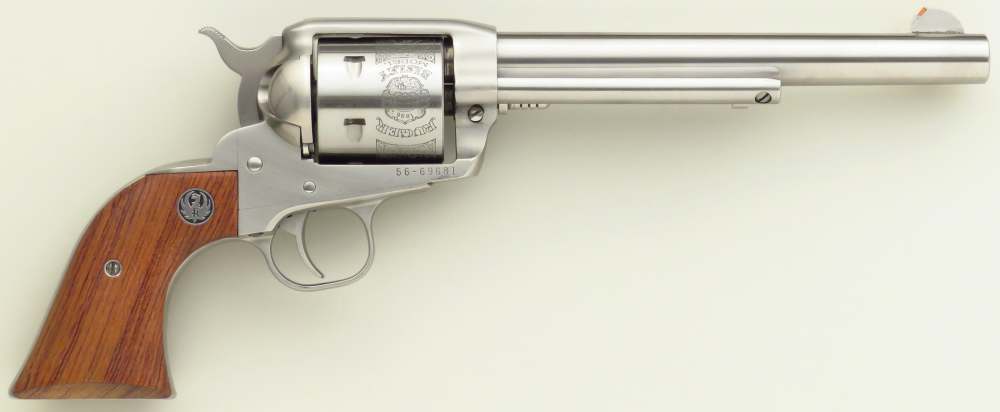 Bowen custom Ruger Vaquero .44 Paradox, stainless, 7.5, possible book photo-img-0