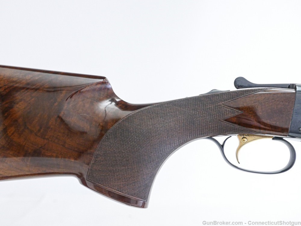 Connecticut Shotgun Model 21 12ga MATTED RIB, 3" CHAMBERS, SST, 32" F/F. -img-6