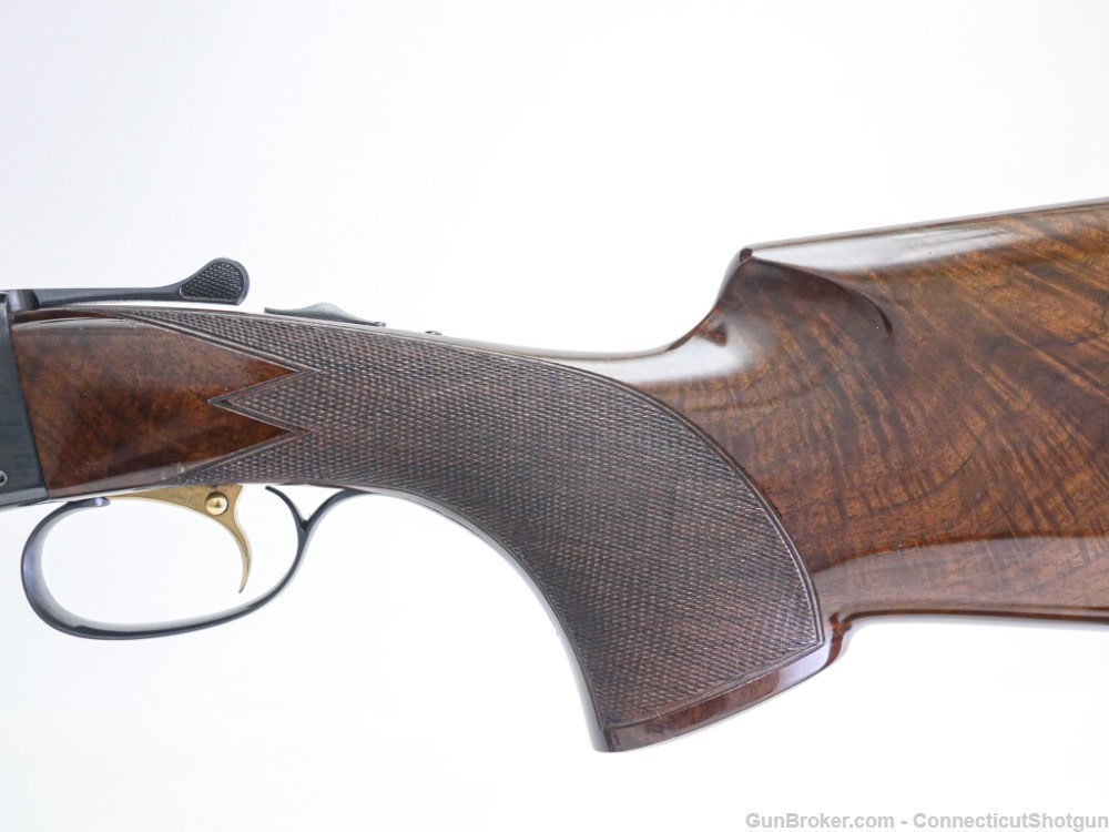 Connecticut Shotgun Model 21 12ga MATTED RIB, 3" CHAMBERS, SST, 32" F/F. -img-7