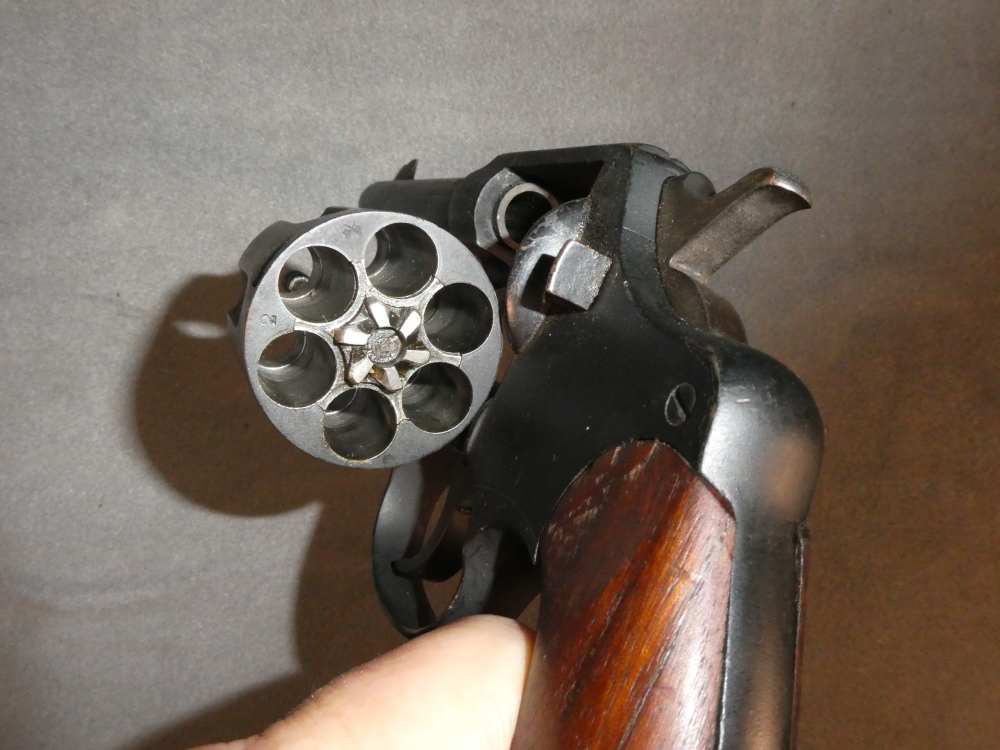Colt New Service Revolver, British Proofed, .45 LC Conversion-img-6