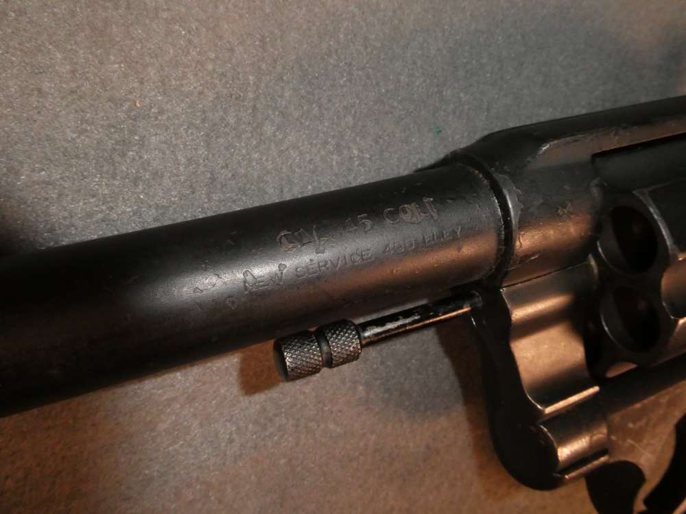 Colt New Service Revolver, British Proofed, .45 LC Conversion-img-7