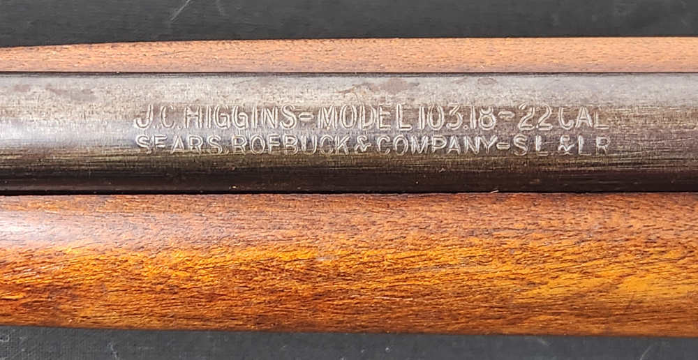 JC Higgins 103.18 Single Shot Rifle Good Condition - 24" - 22 s l lr - Used-img-11