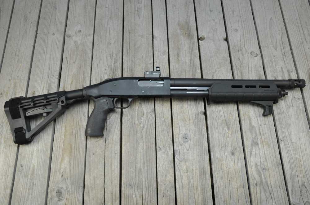 Mossberg 590 Shockwave 14" 12GA w/ SB Brace, Vortex Venom, Magpul Forearm-img-0