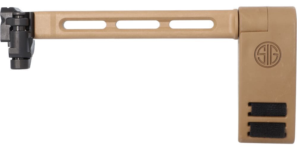 Sig Sauer 8901673 Pivoting Contour Brace Coyote Folding-img-0