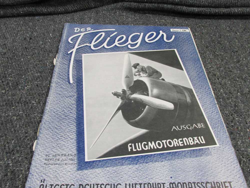 ORIGINAL WWII GERMAN THE SPORT FLYER MAGAZINE DATED JUNE 1941-img-0