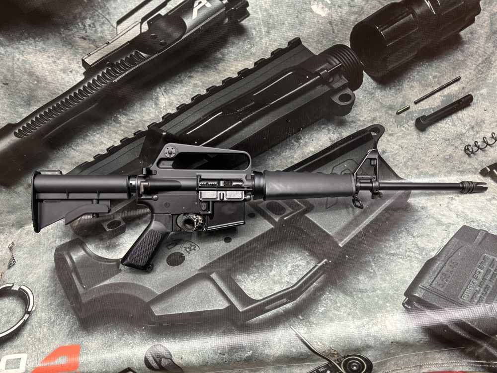 Colt H&R GM M16A1 Carbine retro clone 5.56 16" 5.5# trigger FRT option-img-1