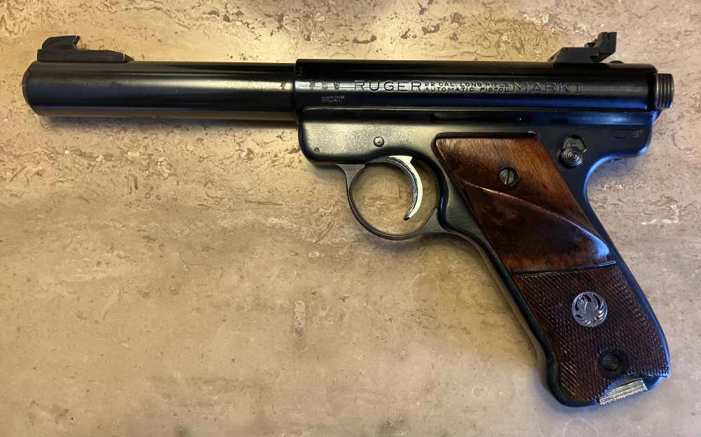 Rare collectible Ruger Mark I-img-0