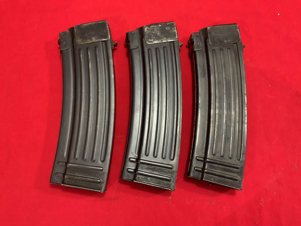 Three Norinco .223 AK mags modified to fit another platform -img-0