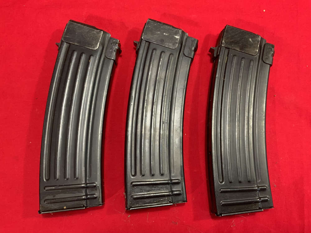 Three Norinco .223 AK mags modified to fit another platform -img-1