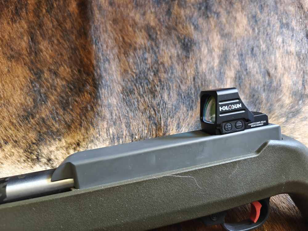 Custom Grey Birch RDR 10/22 Light Hunter Carbon Threaded 22LR Holosun 4 LBS-img-10