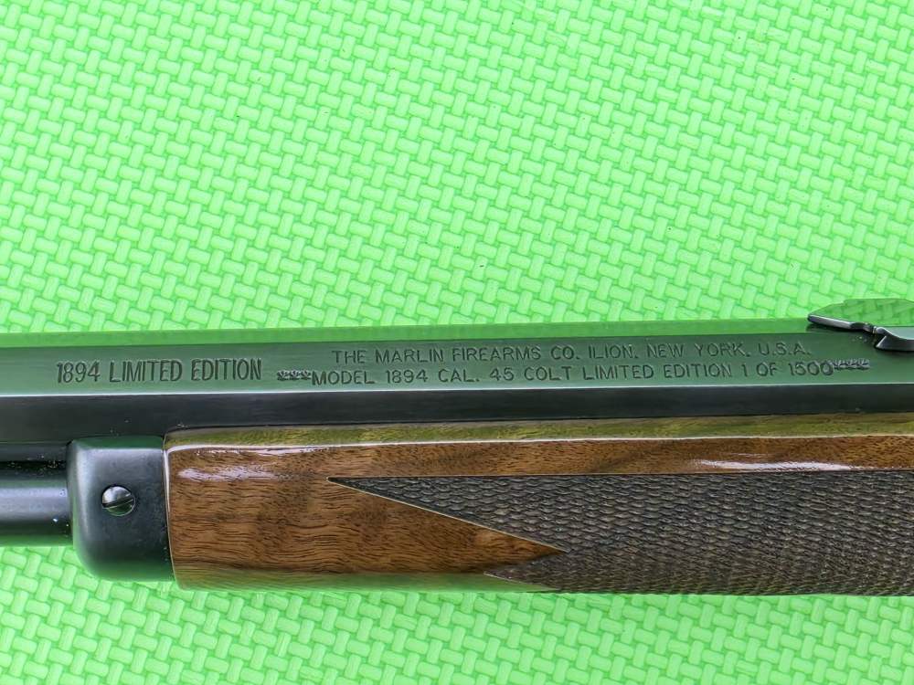 MARLIN 1894 LIMITED EDITION 45 COLT * 1 OF 1500 ENGRAVED GOLD HORSE & RIDER-img-22