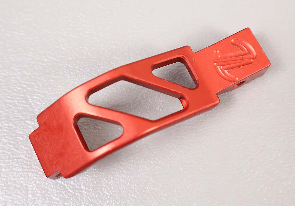 ONE AR-15 TIMBER CREEK RED OVERSIZE TRIGGER GUARD AR OTG Billet Aluminum-img-3