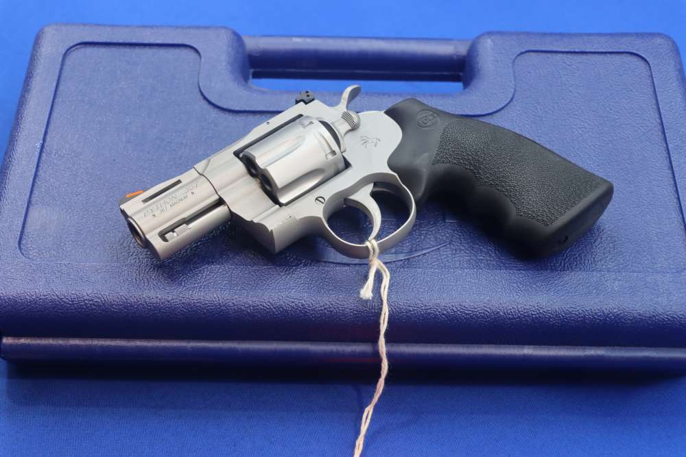 Colt Model Python Revolver 357 MAG 2.5" Bead Blast Stainless 357MAG DA NEW-img-19