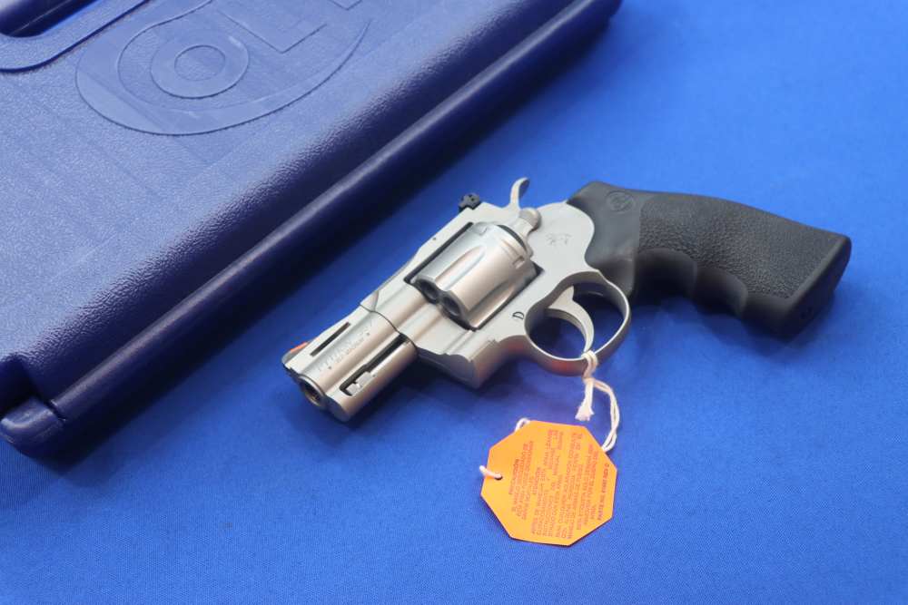 Colt Model Python Revolver 357 MAG 2.5" Bead Blast Stainless 357MAG DA NEW-img-0