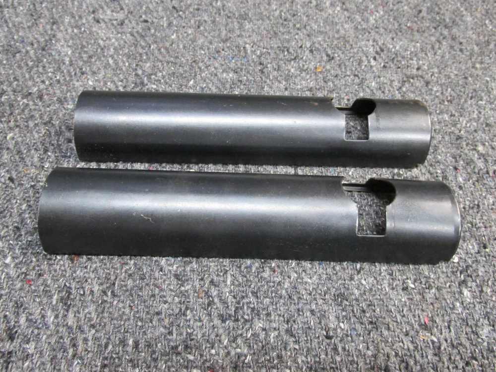 PAIR OF REPRODUCTION JAPANESE ARISAKA RIFLE DUST COVERS, UNMARKED, NO #'s-img-1