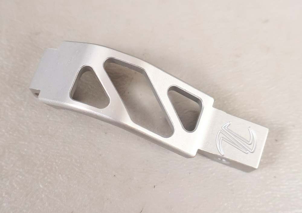 ONE AR-15 TIMBER CREEK SILVER OVERSIZE TRIGGER GUARD AR OTG Billet Aluminum-img-3