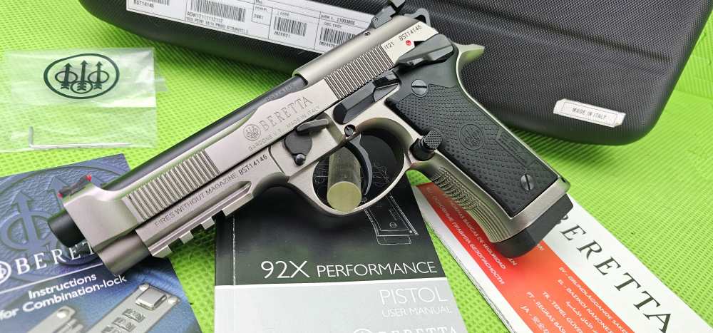 BERETTA 92X PERFORMANCE 9MM IN ORIGINAL CASE J92XR21 + 1 15-ROUND MAGAZINE-img-5