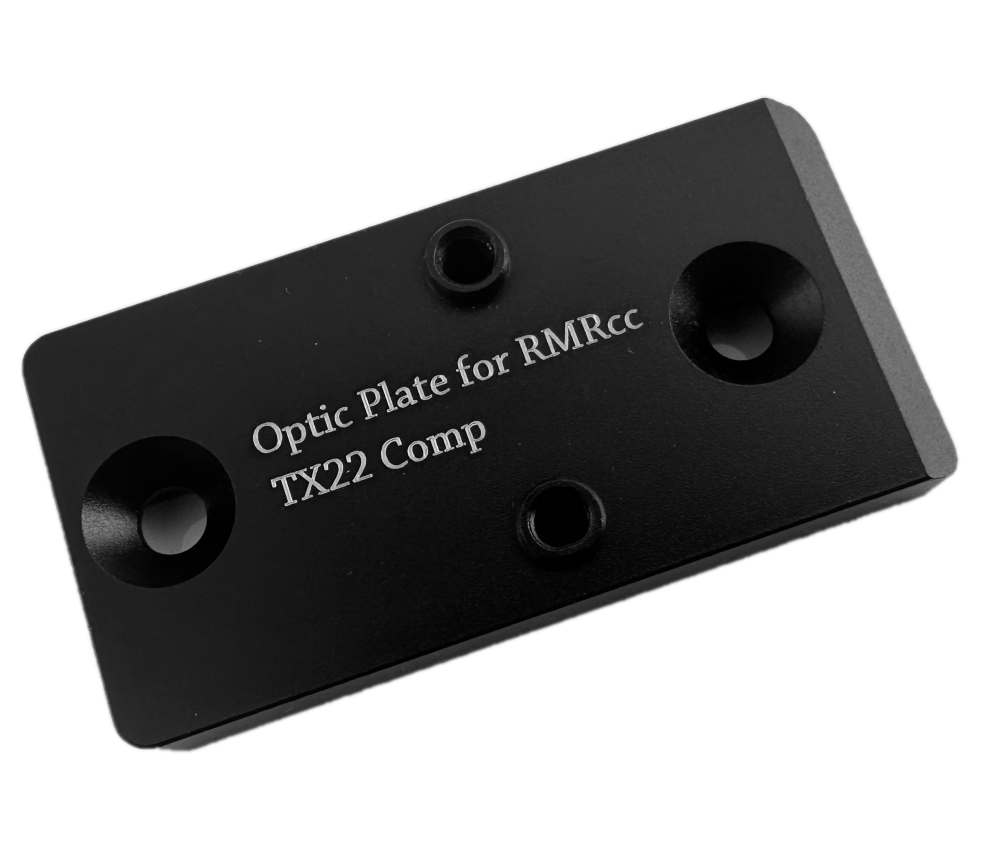 Taurus TX22 Competition Pistol OPTIC MOUNT PLATE for Trijicon RMRcc Red Dot-img-0