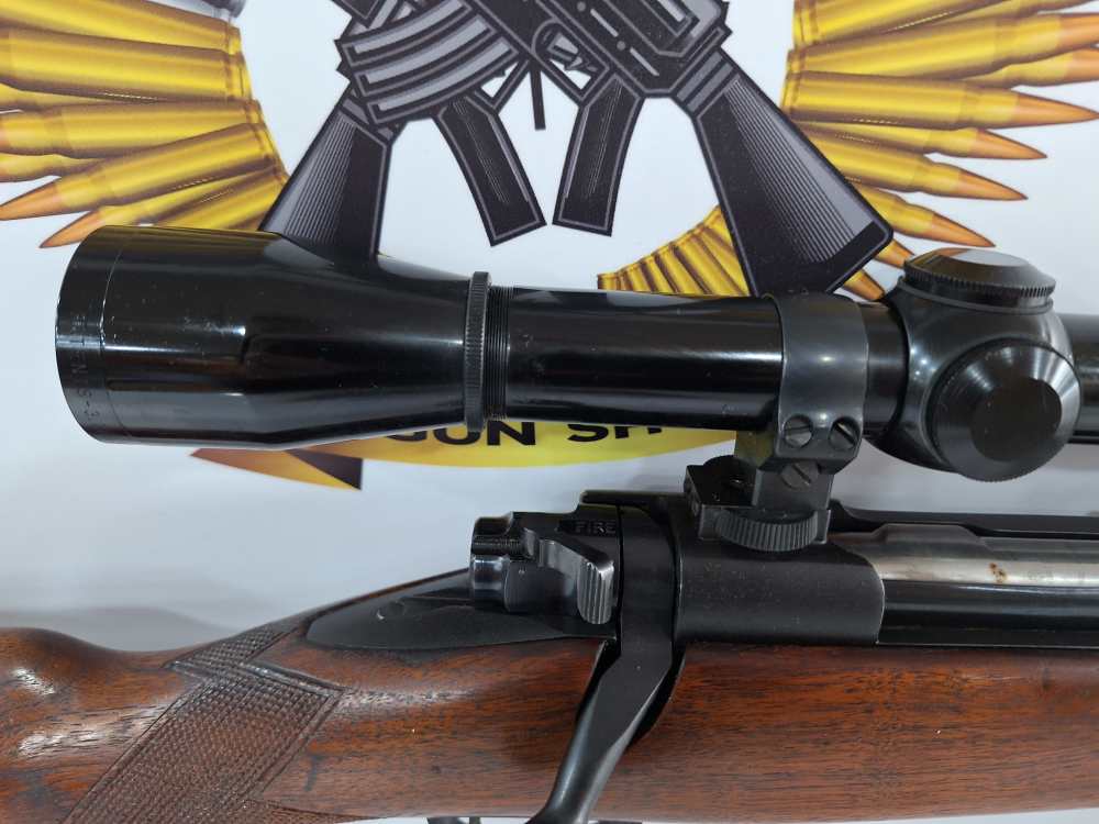 Winchester Model 70 Super Grade Cal 375 H&H W/ Leupold 1X  PRE 64-img-19