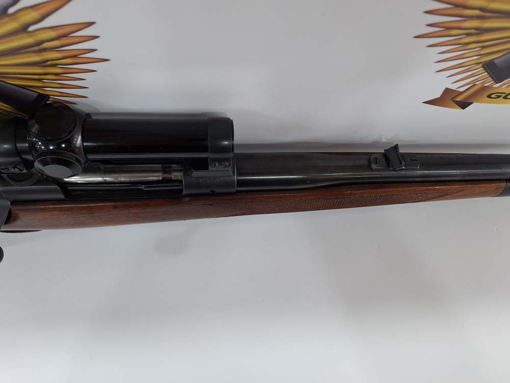 Winchester Model 70 Super Grade Cal 375 H&H W/ Leupold 1X  PRE 64-img-7
