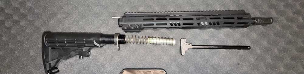 ARMALITE AR10 tactical 16” barrel and parts -img-0