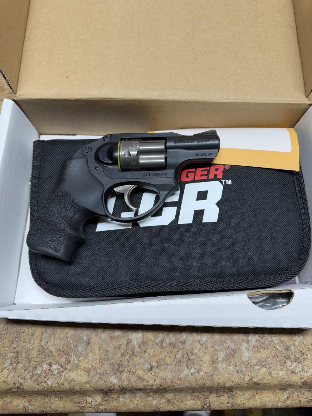 RUGER LCR 38SPL+P Engraved Cylinder New in Box bought in 2011-img-10