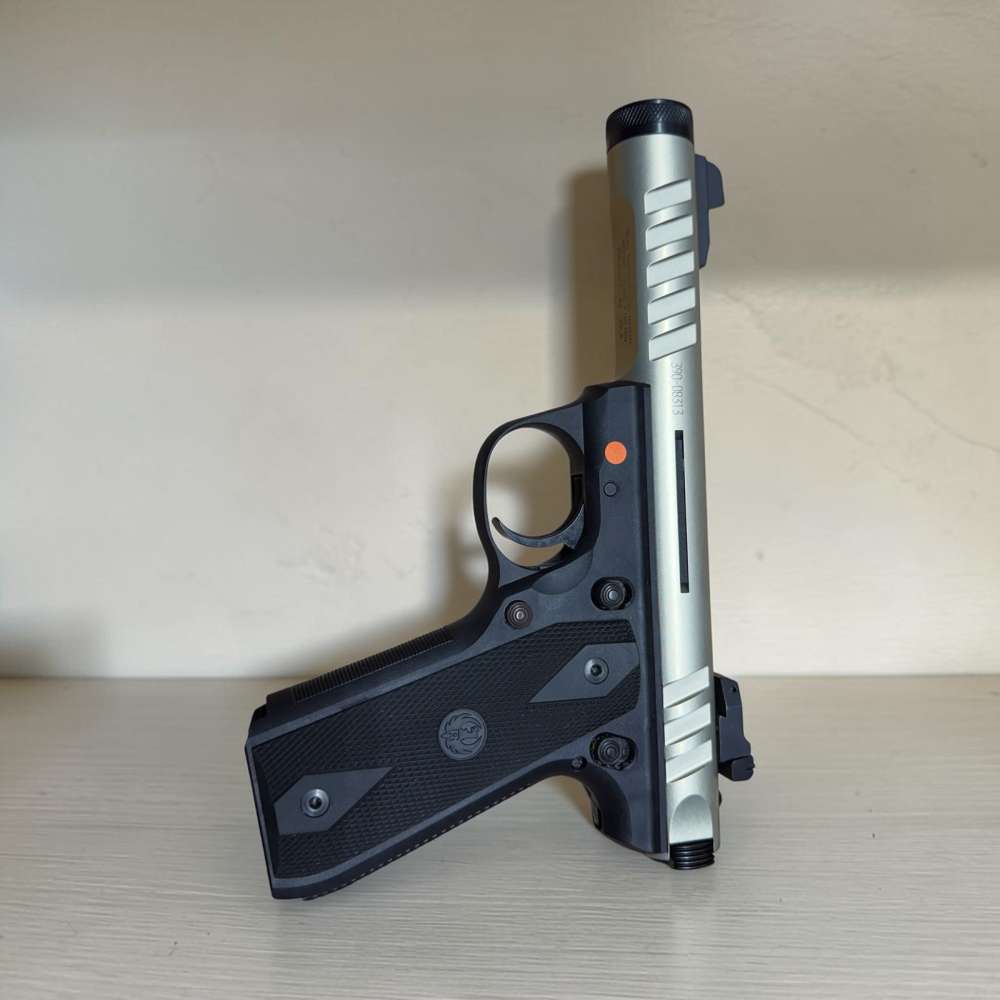 RUGER 22/45 LITE MKIII 22LR NICKEL UPPER New in box bought in 2012-img-12