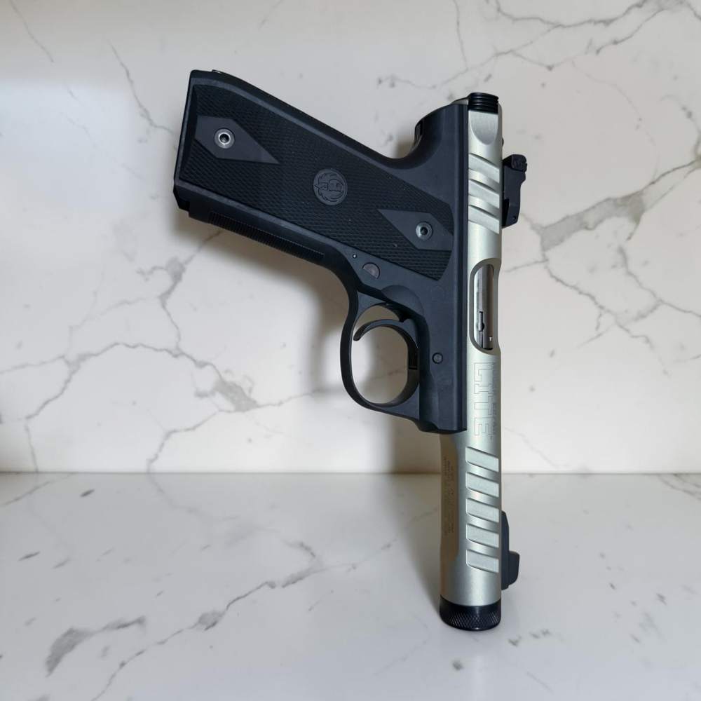 RUGER 22/45 LITE MKIII 22LR NICKEL UPPER New in box bought in 2012-img-9