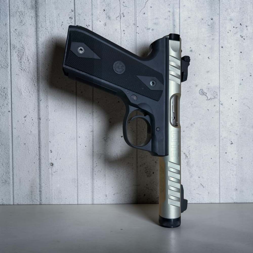 RUGER 22/45 LITE MKIII 22LR NICKEL UPPER New in box bought in 2012-img-8