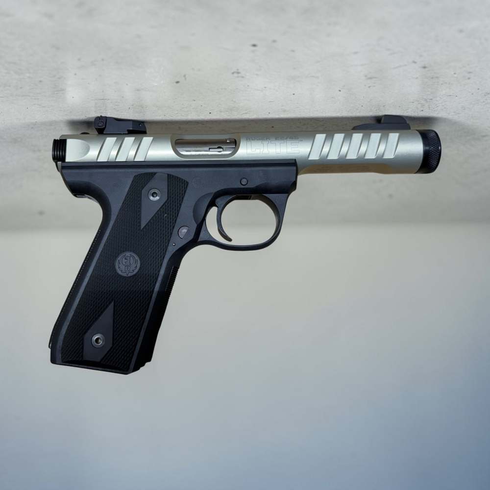 RUGER 22/45 LITE MKIII 22LR NICKEL UPPER New in box bought in 2012-img-6