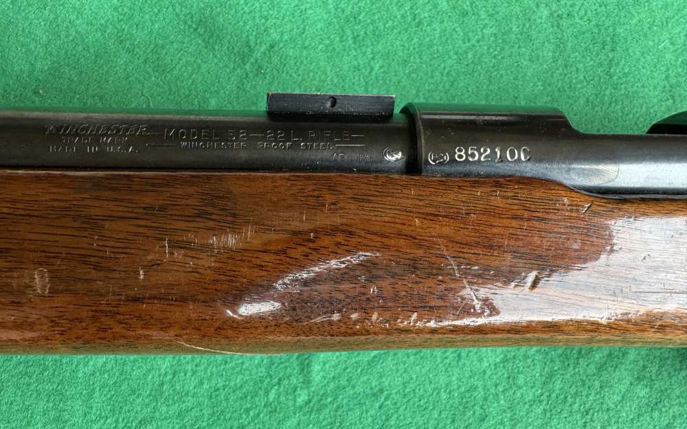 Winchester 52C, Air National Guard, CMP Cetified-img-10