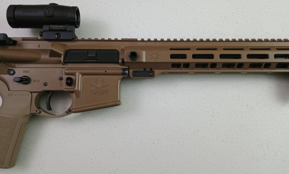 PSA "Sabre" Rifle | 16" 5.56 Mid-Length | 15" Sabre QD Rail | Cerakote FDE-img-2
