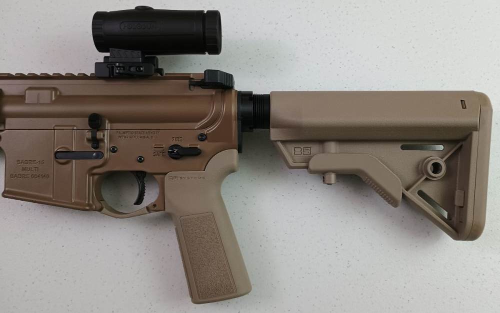PSA "Sabre" Rifle | 16" 5.56 Mid-Length | 15" Sabre QD Rail | Cerakote FDE-img-5