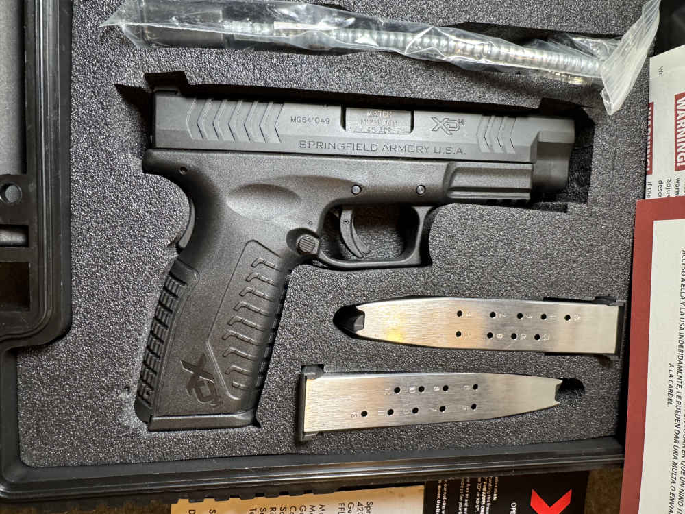 Springfield XDM-45ACP Pistol Tactical Pack - Gently Used-img-33