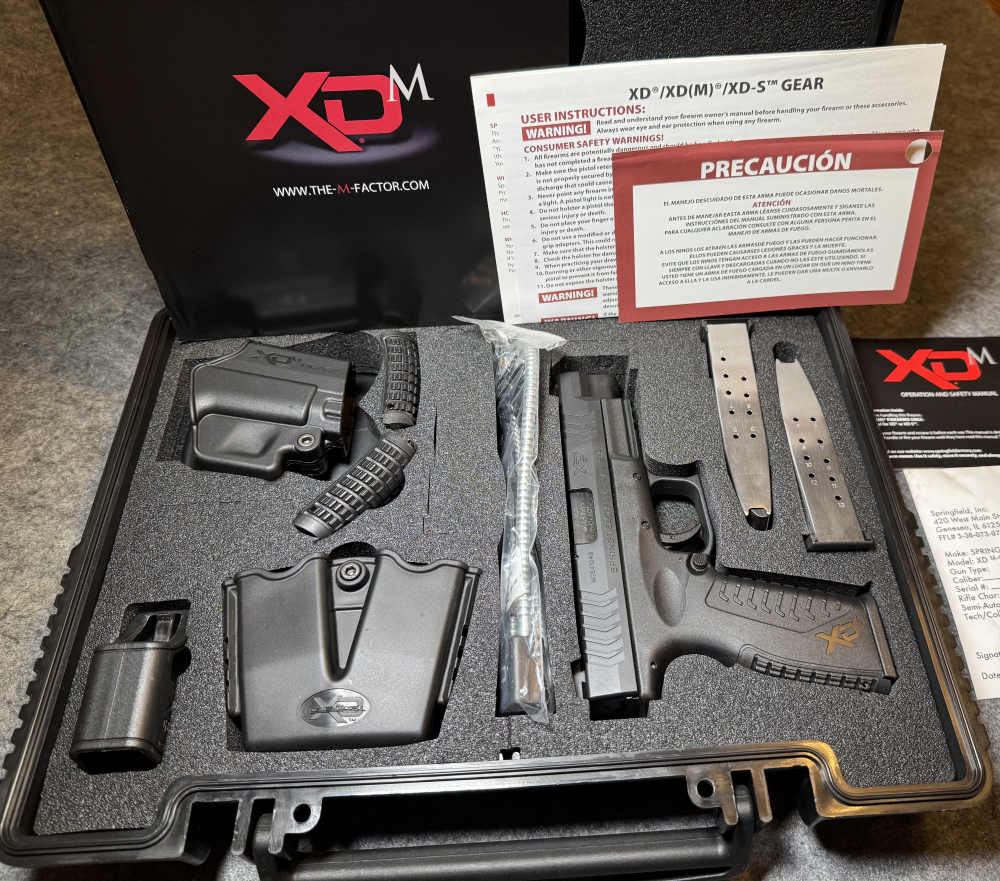 Springfield XDM-45ACP Pistol Tactical Pack - Gently Used-img-31