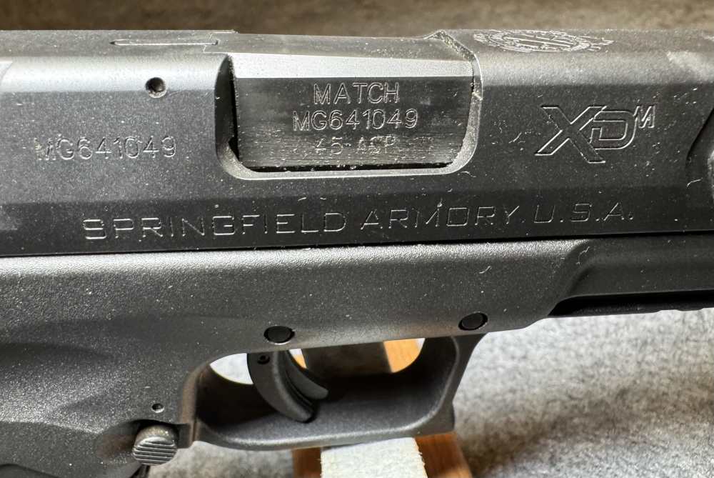 Springfield XDM-45ACP Pistol Tactical Pack - Gently Used-img-19