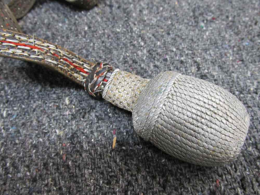 ORIGINAL WWI/WWII GERMAN FIRE POLICE DRESS BAYONET KNOT-img-5