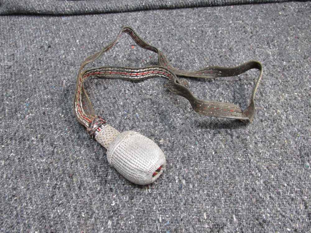 ORIGINAL WWI/WWII GERMAN FIRE POLICE DRESS BAYONET KNOT-img-0