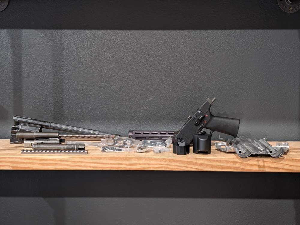 HK HK33 Pistol Parts Kit w/ Flat & Weldment Set & Upgrades + 13 Mags-img-0